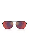Ray Ban X Scuderia Ferrari Rb8336m Square Sunglasses In Black