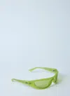 Ray Ban Xan Bio-based Sunglasses Algae Green Frame Green Lenses 01-34 In Green