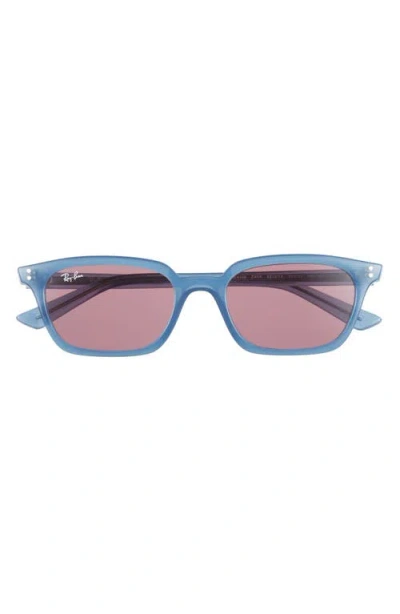 Ray Ban Ray-ban Zaya 53mm Sunglasses In Light Blue