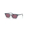Ray Ban Zaya Bio-based Sonnenbrillen Hellblau Fassung Violett Glas 50-19 In Hellblau