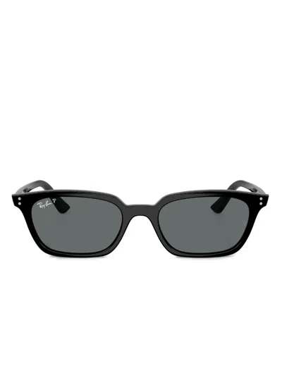 Ray Ban Zaya Bio-based Sunglasses In Black