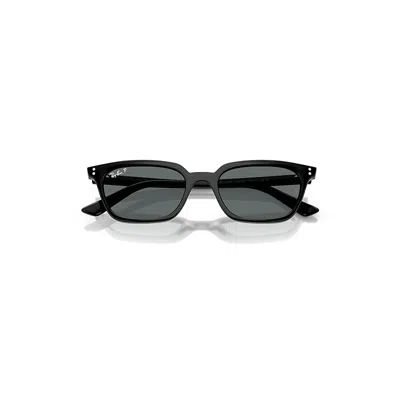 Ray Ban Zaya Bio-based Sunglasses Black Frame Grey Lenses Polarized 52-19