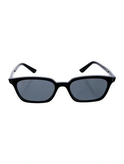 Pre-owned Ray Ban Zaya Square Sunglasses In Black