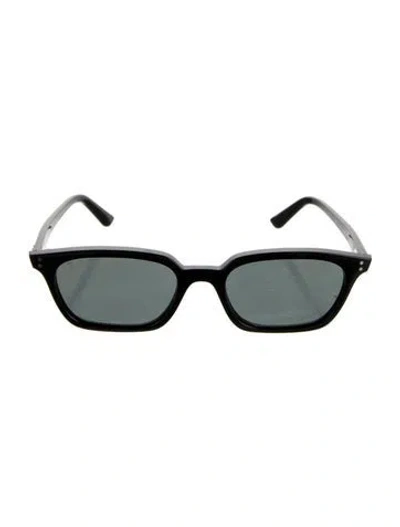 Pre-owned Ray Ban Zaya Wayfarer Sunglasses In Black