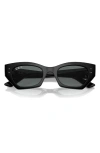 Ray Ban Zena Bio-based Sunglasses Black Frame Grey Lenses Polarized 52-22 In Black