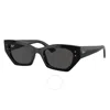 Ray Ban Zena Bio Based Dark Grey Irregular Unisex Sunglasses Rb4430 667787 49