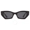 Ray Ban Zena Bio-based Sunglasses Black Frame Grey Lenses Polarized 52-22