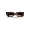 Ray Ban Zena Bio-based Sunglasses Havana Frame Brown Lenses 49-22 In Havana