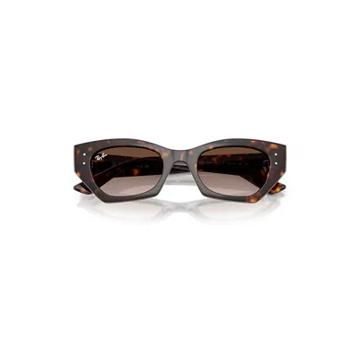 Ray Ban Zena Bio-based Sunglasses Havana Frame Brown Lenses 49-22