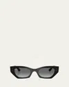 RAY BAN ZENA PLASTIC CAT-EYE SUNGLASSES