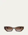 Ray Ban Zena Plastic Cat-eye Sunglasses In Havana1