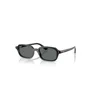 Ray Ban Zuri Bio-based Sonnenbrillen Schwarz Fassung Grau Glas Polarisiert 52-19 In Schwarz