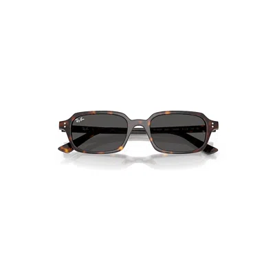 Ray Ban Zuri Bio-based Sunglasses Havana Frame Grey Lenses 51-19 In Brown