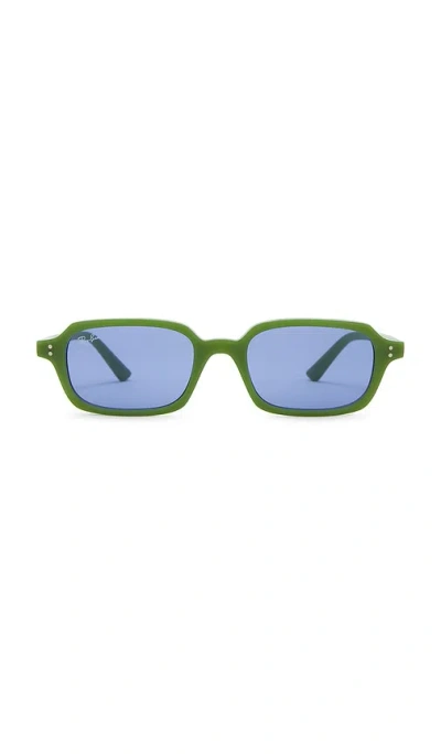 Ray Ban Zuri Bio-based Sunglasses In Green