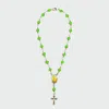 Ray The Light Green Rosary Anklet