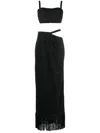 Rayane Bacha Ivy Set In Black