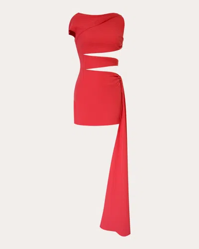 Rayane Bacha Women's Gigi Dress In Red