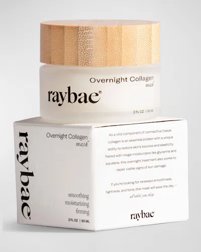 Raybae Luxury Overnight Collagen Mask In White