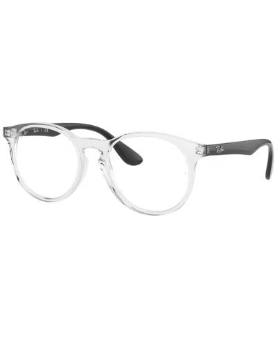 Ray-ban Jr Child Eyeglasses, Rb1554 In Transparent