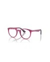 Ray-ban Jr Child Eyeglasses, Rb1628 In Violet