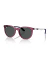 Ray-ban Jr Kids Sunglasses, Rb9082s In Transparent Violet