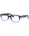 Ray-ban Jr Ry1528 Child Square Eyeglasses In Blue