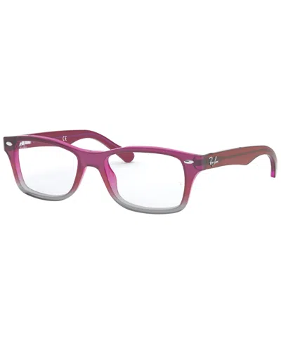 Ray-ban Jr Ry1531 Child Square Eyeglasses In Pink