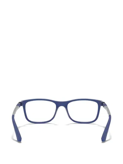 Ray-ban Junior Erika Rectangle-frame Glasses In Blue
