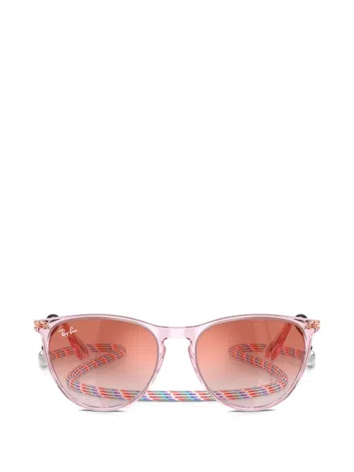 Ray-ban Junior Erika Sunglasses In Pink