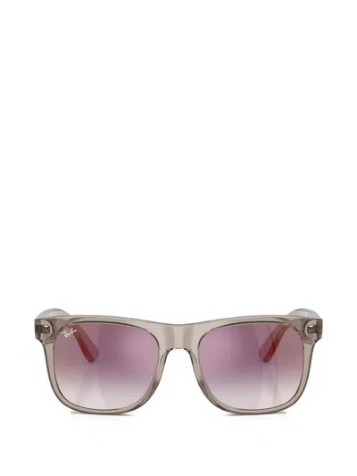Ray-ban Junior Justin Sunglasses In Gray