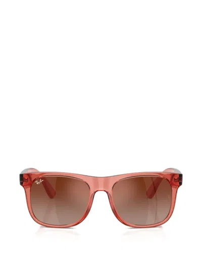 Ray-ban Junior Justin Sunglasses In Pink