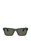Ray-ban Junior Rectangle-frame Sunglasses In Green