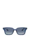 Ray-ban Junior Square-frame Sunglasses In Blue