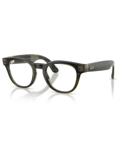 Ray-ban Meta Ray-ban Unisex  (gen 2) Scriber Optics Eyeglasses Rw7002 In Black