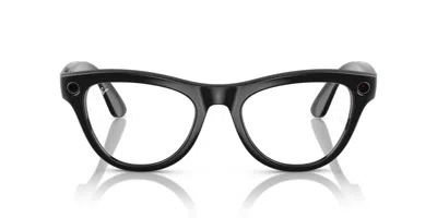 Ray-ban Meta Rw4010 Skyler Men's Glasses, Black, Size 52