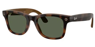 Ray-ban Meta Rw4011 Wayfarer Gen 3 690571 Men's Sunglasses  Size 50 In Multi