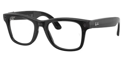 Ray-ban Meta Rw4011v Wayfarer Gen 3 Men's Glasses, , Size 53 In Red