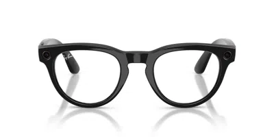 Ray-ban Meta Rw4013 Headliner Gen 2 601/mf Men's Glasses Black Size 50 - Blue Light Block Available