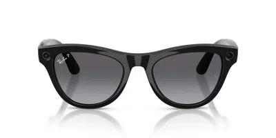 Ray-ban Meta Rw4014 Skyler Polarized Gen 2 601/t3 Men's Sunglasses Black Size 52
