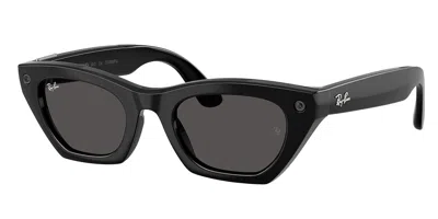 Ray-ban Meta Rw4015 Zena Gen 3 601/87 Men's Sunglasses  Size 49 In Black