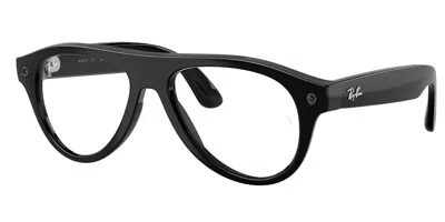 Ray-ban Meta Rw4016 Aviator Gen 3 Men's Glasses, , Size 54 In Black