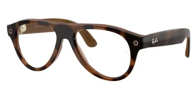 Ray-ban Meta Rw4016 Aviator Gen 3 Men's Glasses, , Size 54 In Yellow