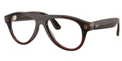 Ray-ban Meta Rw4016v Aviator Gen 3 Men's Glasses, , Size 54 In Multi