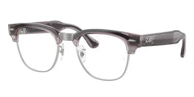 Ray-ban Meta Rw7004v Clubmaster Audio Men's Glasses, , Size 51 In Gray