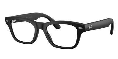 Ray-ban Meta Rw7005 Burbank Audio Men's Glasses, , Size 51 In Black