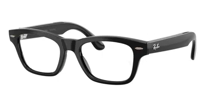 Ray-ban Meta Rw7005 Burbank Audio Men's Glasses, , Size 51 In Black