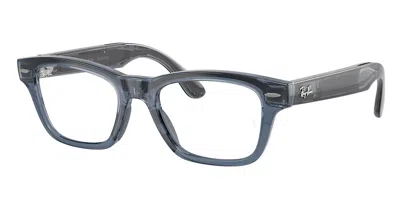 Ray-ban Meta Rw7005 Burbank Audio Men's Glasses, , Size 51 In Gray