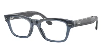 Ray-ban Meta Rw7005v Burbank Audio Men's Glasses, , Size 51 In Black