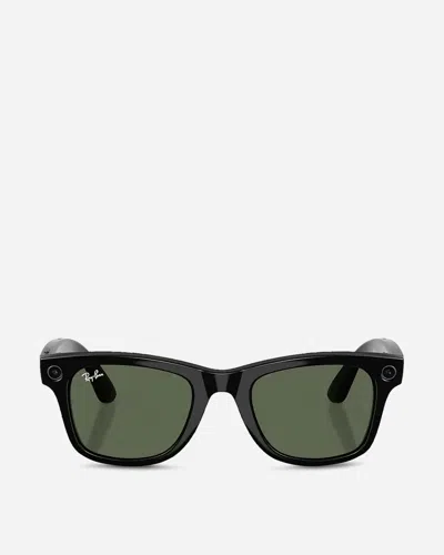Ray-ban Meta Wayfarer Gen 2 Sunglasses Shiny In Black