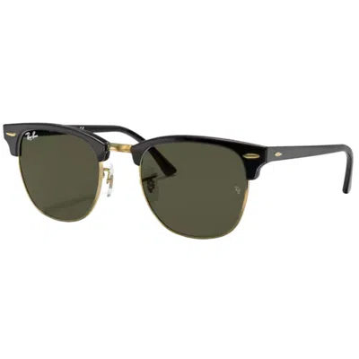 Rayban Ray Ban 7926 Clubmaster Sunglasses Black In Green